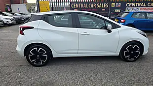 Used 2021 Nissan Micra Acenta Xtron White - Interior and Exterior details 9