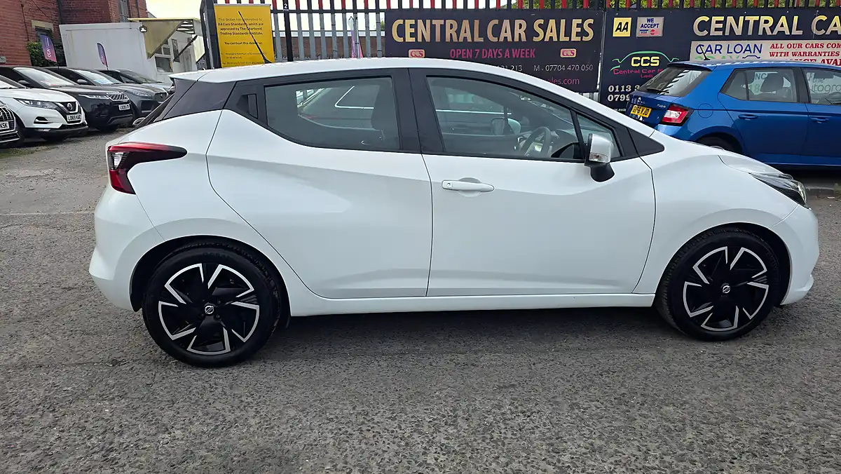 Used 2021 Nissan Micra Acenta Xtron White - Interior and Exterior details 9