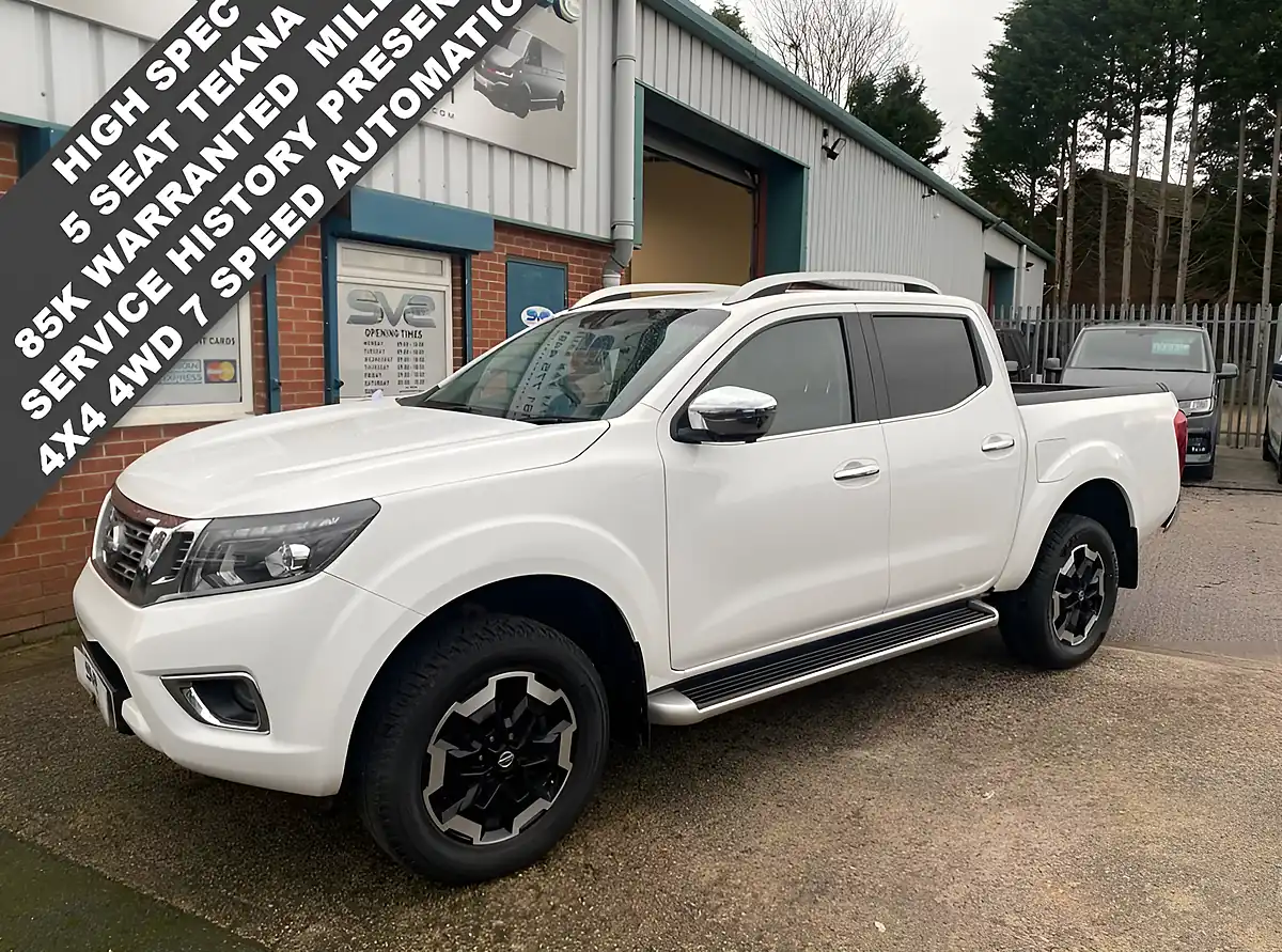 Used 2021 Nissan Navara Tekna White - Interior and Exterior details 2