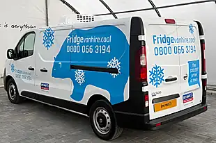Used 2021 Nissan NV300 Acenta Fridge Van L2H1 White - Interior and Exterior details 12