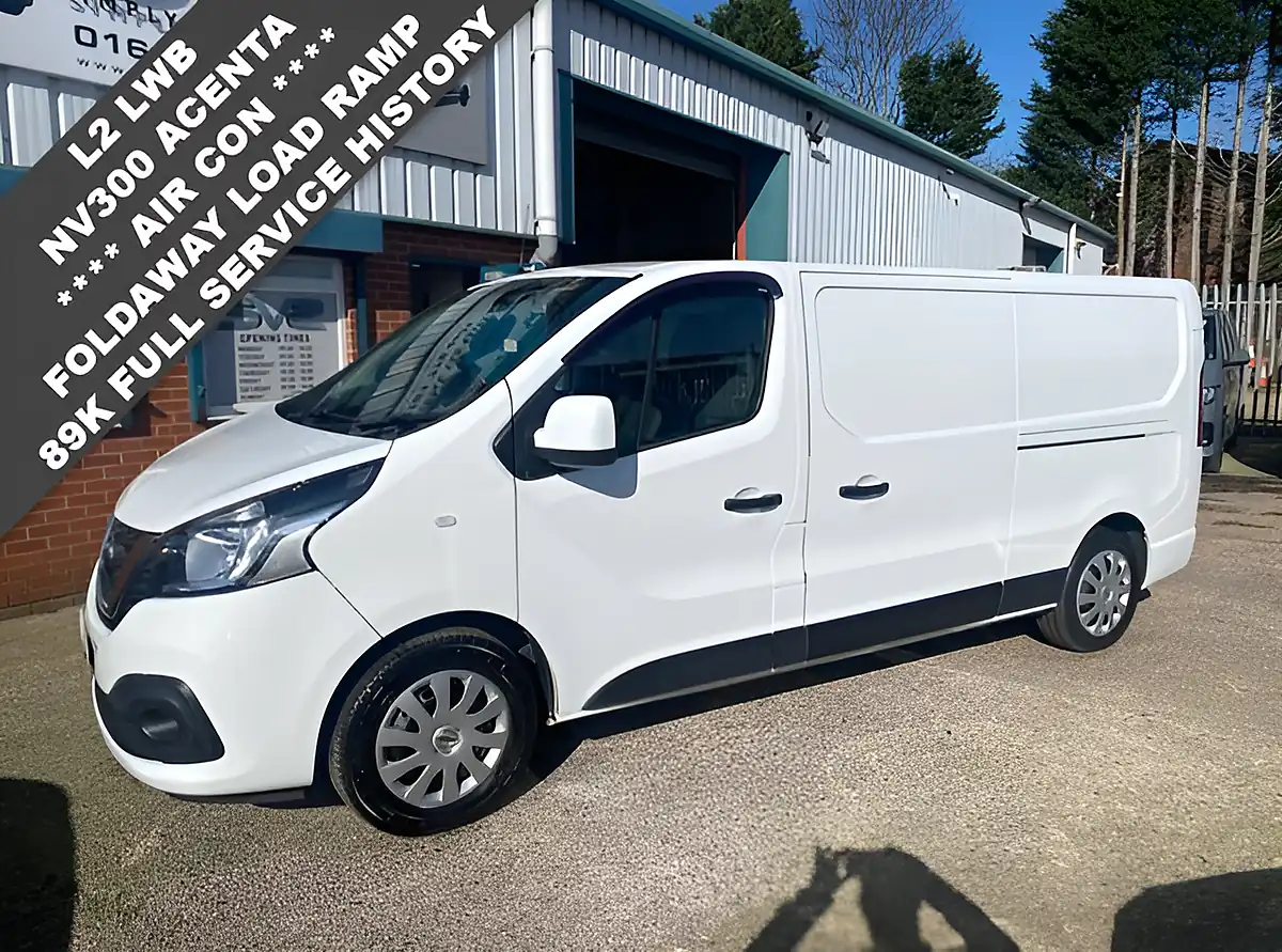Used 2021 Nissan NV300 Acenta White - Interior and Exterior details 2