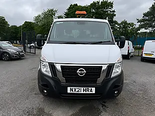 Used 2021 Nissan NV400 Tekna 35 L3 Lwb Alloy Dropside White - Interior and Exterior details 2