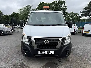 Used 2021 Nissan NV400 Tekna 35 Lwb Alloy Dropside White - Interior and Exterior details 2