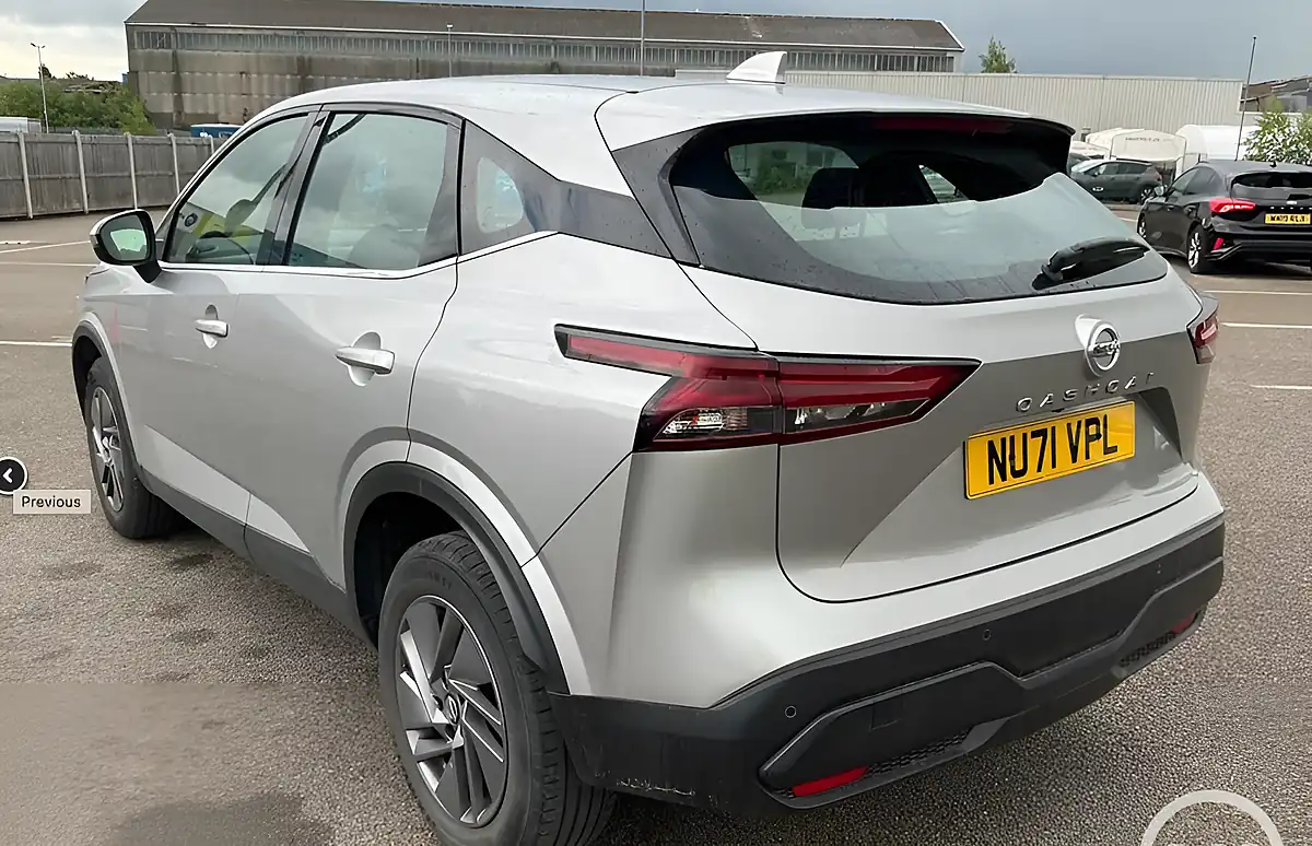 Used 2021 Nissan Qashqai Acenta Premium Silver - Interior and Exterior details 4