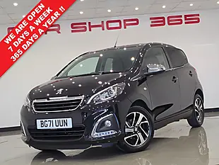 Used 2021 Peugeot 108 Collection Black - Interior and Exterior details 2