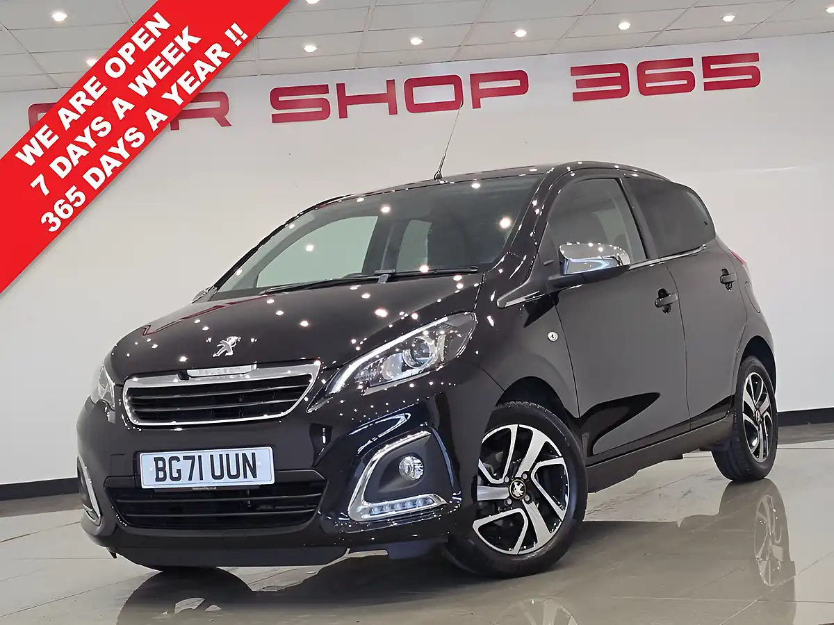 Used 2021 Peugeot 108 Collection Black - Interior and Exterior details 2