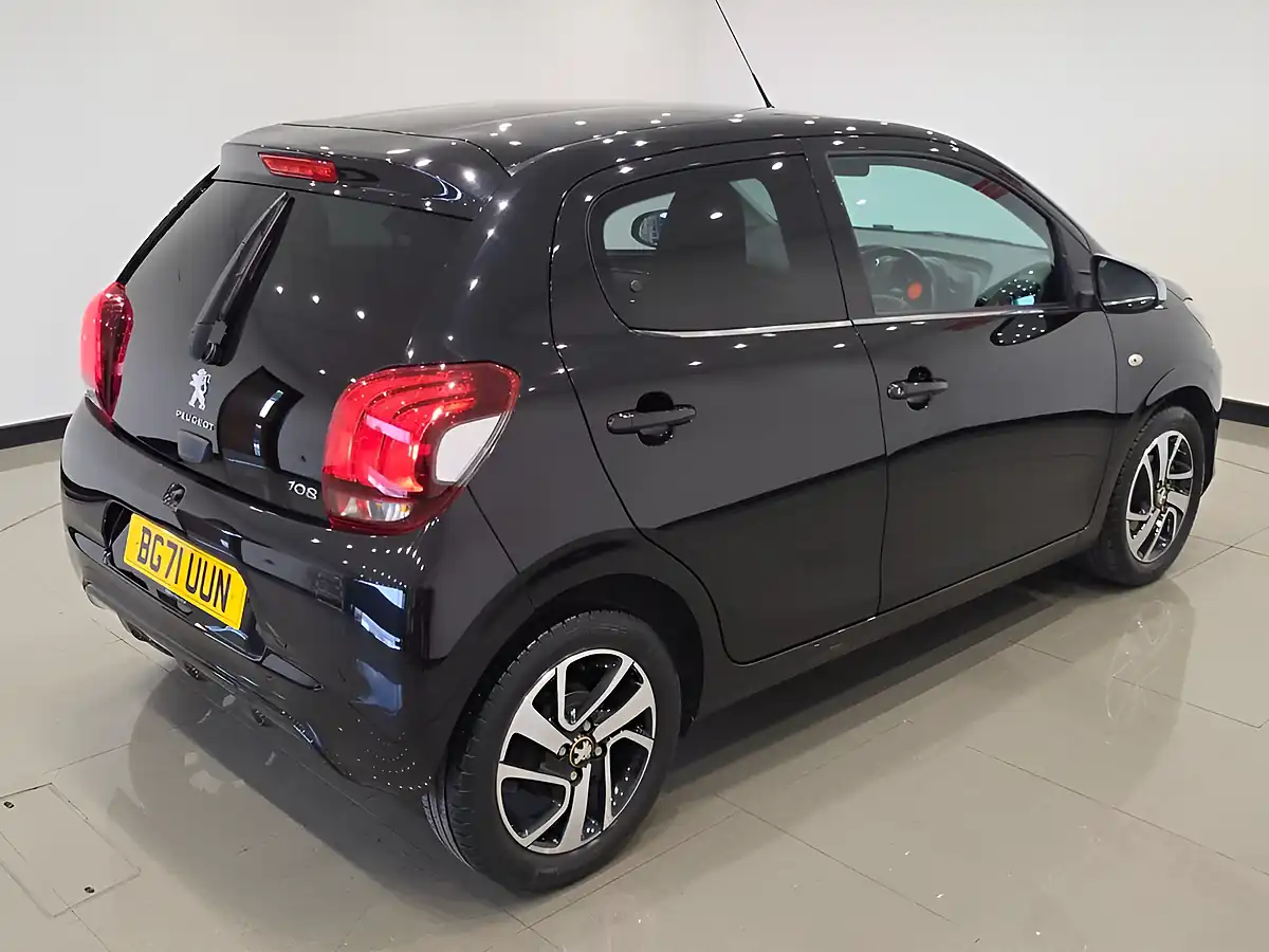 Used 2021 Peugeot 108 Collection Black - Interior and Exterior details 6