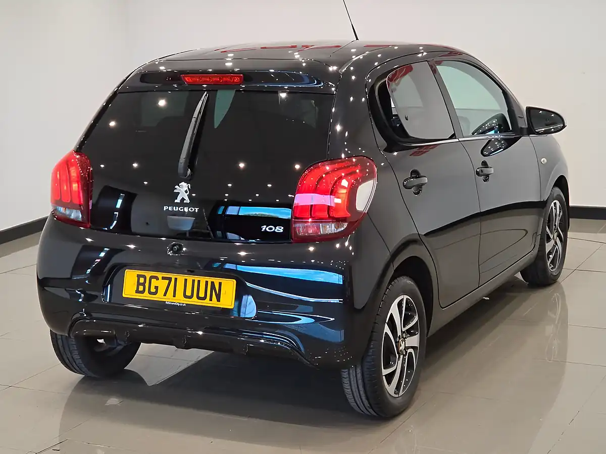 Used 2021 Peugeot 108 Collection Black - Interior and Exterior details 8