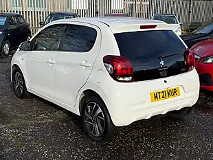 Used 2021 Peugeot 108 Collection White - Interior and Exterior details 4