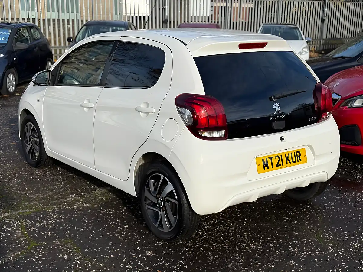 Used 2021 Peugeot 108 Collection White - Interior and Exterior details 4
