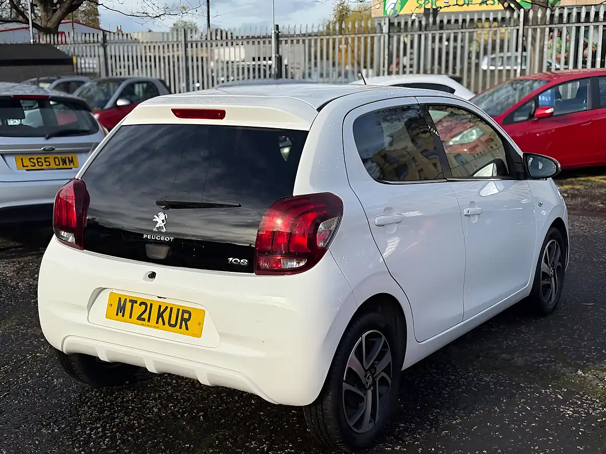 Used 2021 Peugeot 108 Collection White - Interior and Exterior details 5
