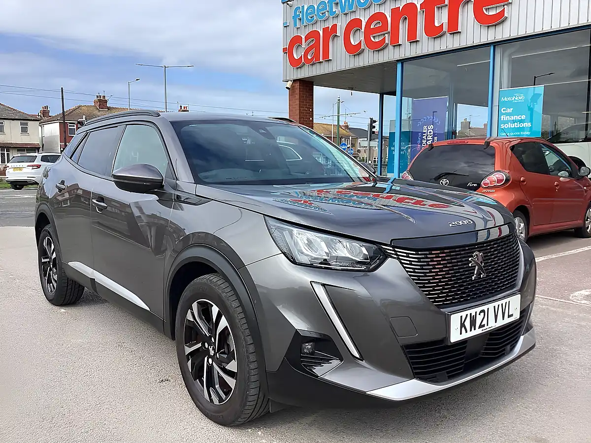 Used 2021 Peugeot 2008 Allure Premium Grey - Front View