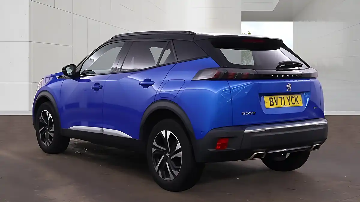 Used 2021 Peugeot 2008 GT Blue - Interior and Exterior details 8