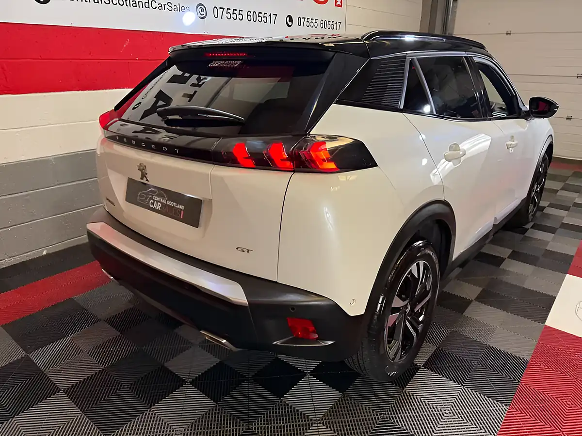 Used 2021 Peugeot 2008 GT White - Interior and Exterior details 12