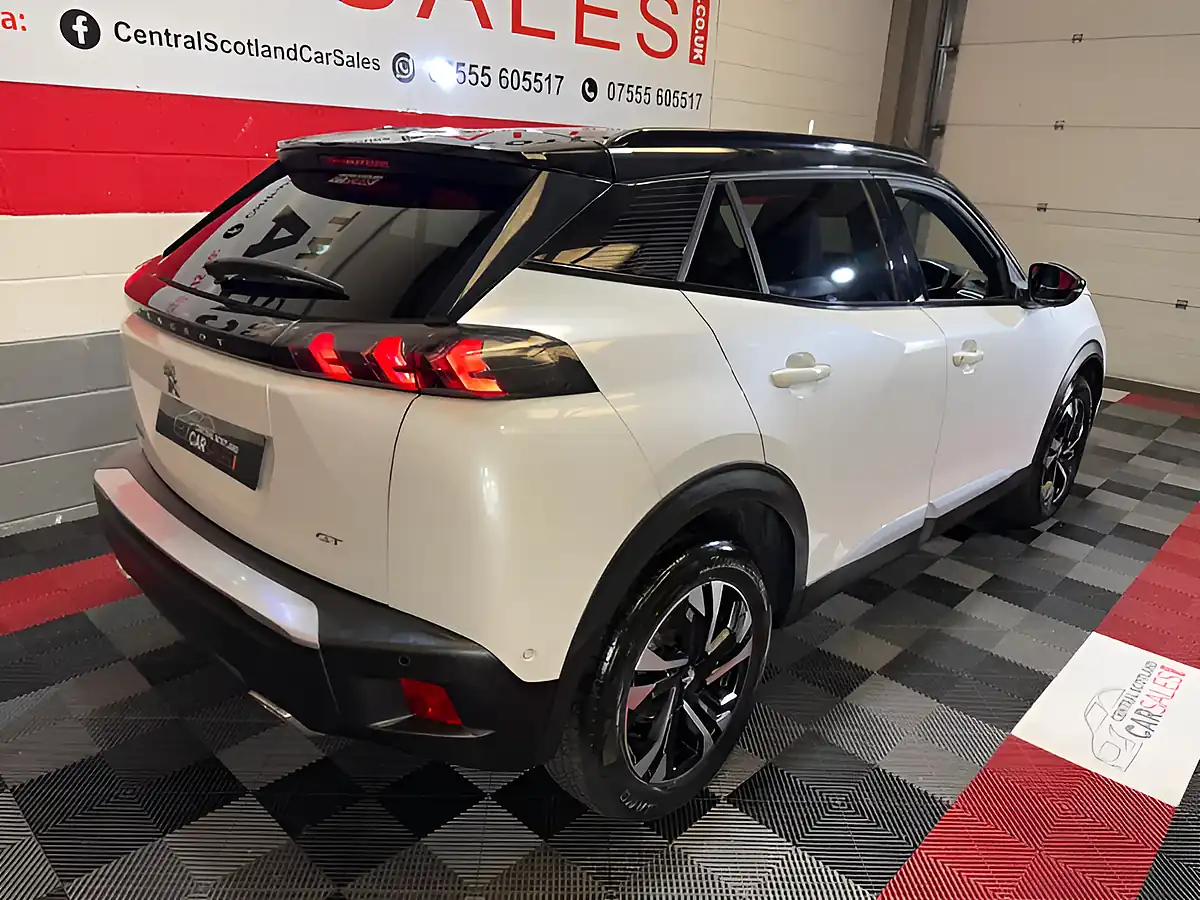 Used 2021 Peugeot 2008 GT White - Interior and Exterior details 13