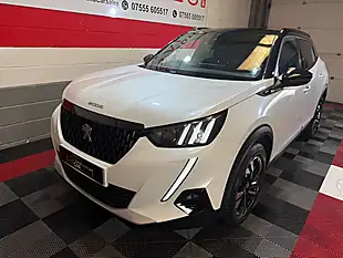 Used 2021 Peugeot 2008 GT White - Interior and Exterior details 2