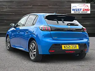 Used 2021 Peugeot 208 Allure Blue - Interior and Exterior details 3