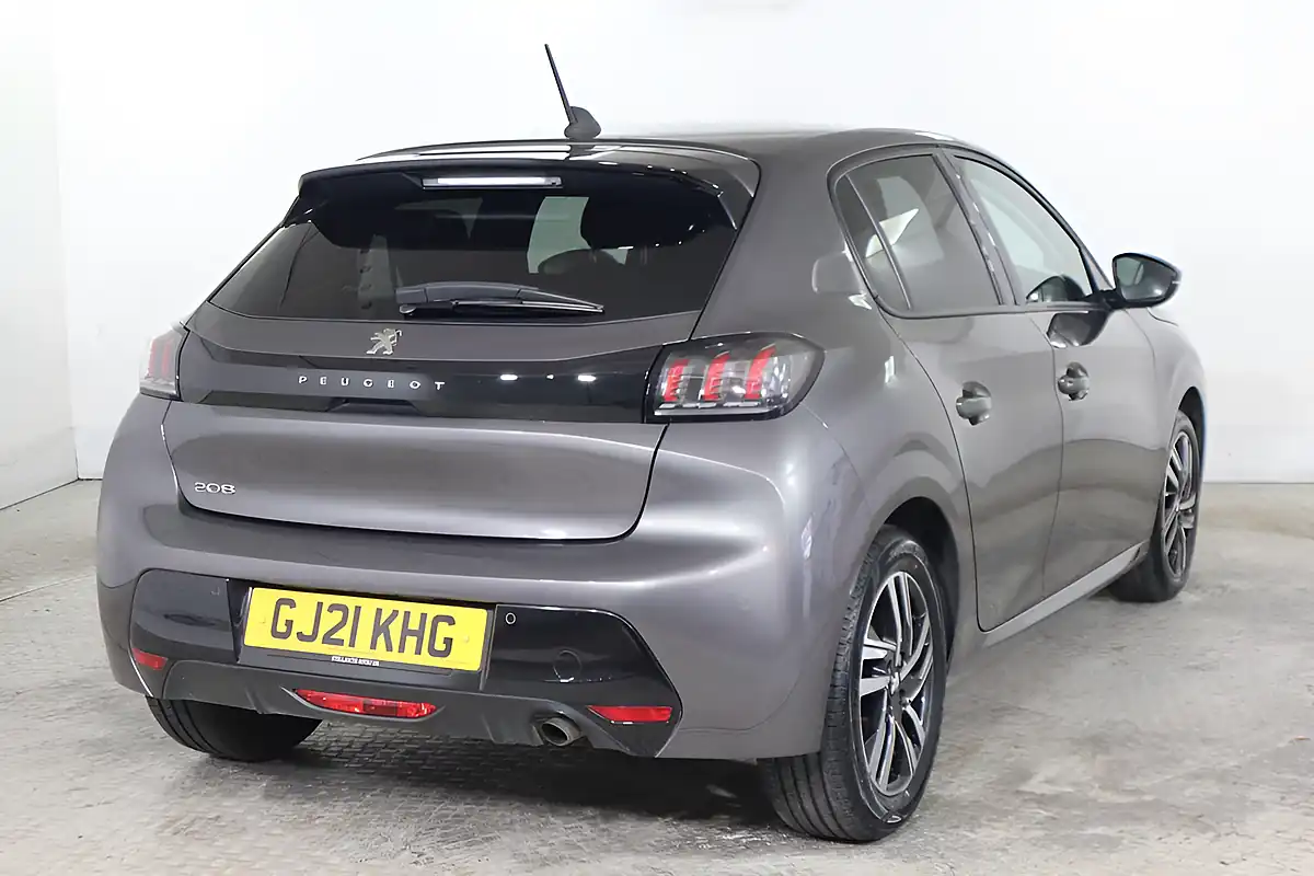 Used 2021 Peugeot 208 Allure Grey - Interior and Exterior details 4