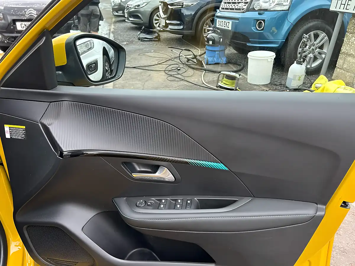 Used 2021 Peugeot 208 Allure Premium Yellow - Interior and Exterior details 10