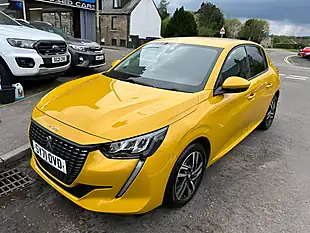 Used 2021 Peugeot 208 Allure Premium Yellow - Interior and Exterior details 2
