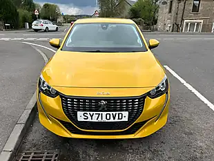 Used 2021 Peugeot 208 Allure Premium Yellow - Interior and Exterior details 6