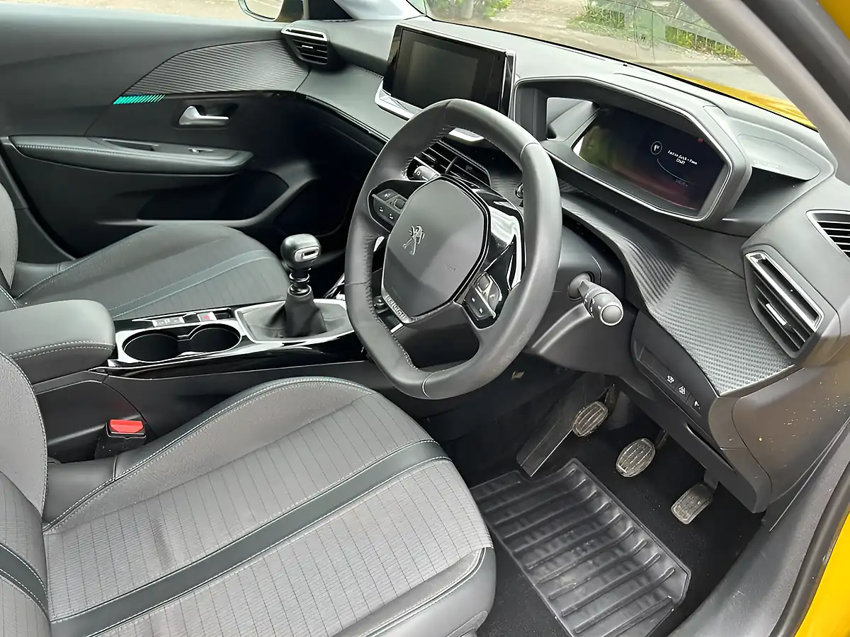 Used 2021 Peugeot 208 Allure Premium Yellow - Interior and Exterior details 8