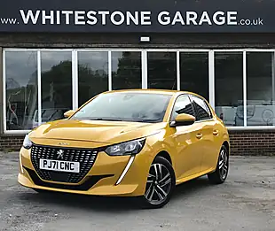 Used 2021 Peugeot 208 Allure Premium Yellow - Interior and Exterior details 4