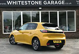 Used 2021 Peugeot 208 Allure Premium Yellow - Interior and Exterior details 7