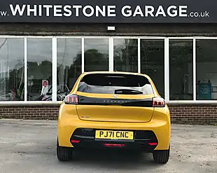 Used 2021 Peugeot 208 Allure Premium Yellow - Interior and Exterior details 9
