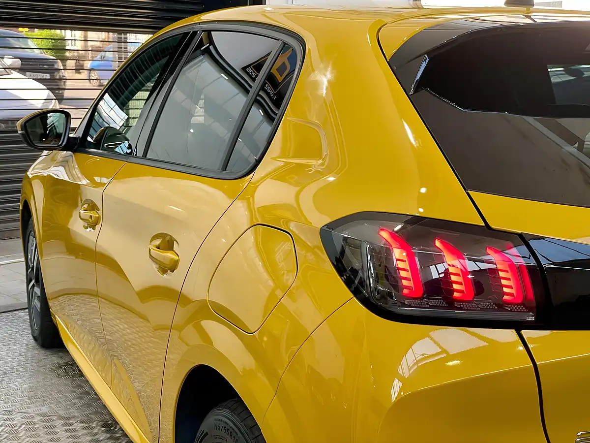 Used 2021 Peugeot 208 Allure Yellow - Interior and Exterior details 10