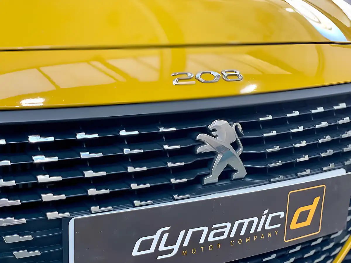 Used 2021 Peugeot 208 Allure Yellow - Interior and Exterior details 13