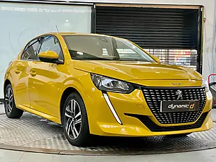 Used 2021 Peugeot 208 Allure Yellow - Interior and Exterior details 2