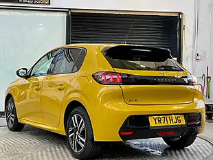 Used 2021 Peugeot 208 Allure Yellow - Interior and Exterior details 4