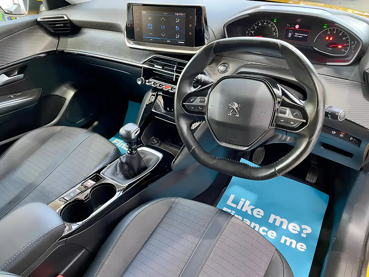 Used 2021 Peugeot 208 Allure Yellow - Interior and Exterior details 6