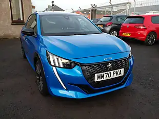 Used 2021 Peugeot 208 GT Blue - Interior and Exterior details 10
