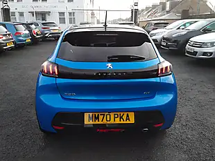 Used 2021 Peugeot 208 GT Blue - Interior and Exterior details 4