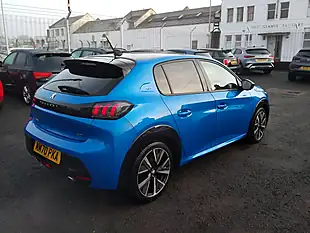 Used 2021 Peugeot 208 GT Blue - Interior and Exterior details 5