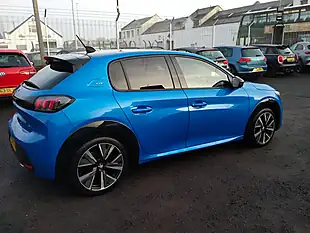 Used 2021 Peugeot 208 GT Blue - Interior and Exterior details 6
