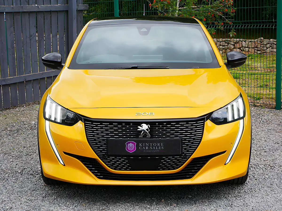 Used 2021 Peugeot 208 GT Premium Yellow - Interior and Exterior details 3
