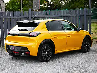 Used 2021 Peugeot 208 GT Premium Yellow - Interior and Exterior details 9