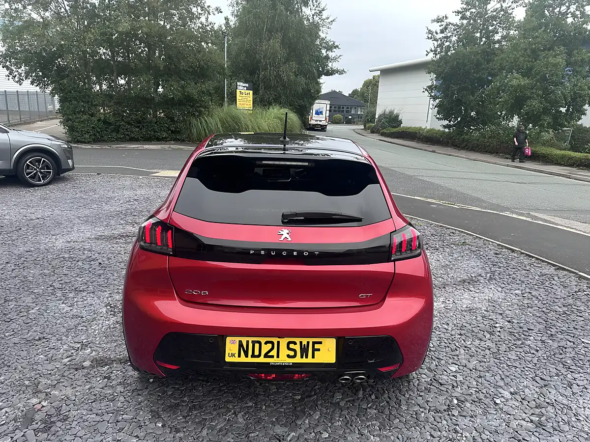 Used 2021 Peugeot 208 GT Red - Interior and Exterior details 10