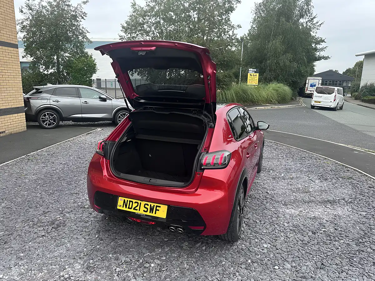 Used 2021 Peugeot 208 GT Red - Interior and Exterior details 11