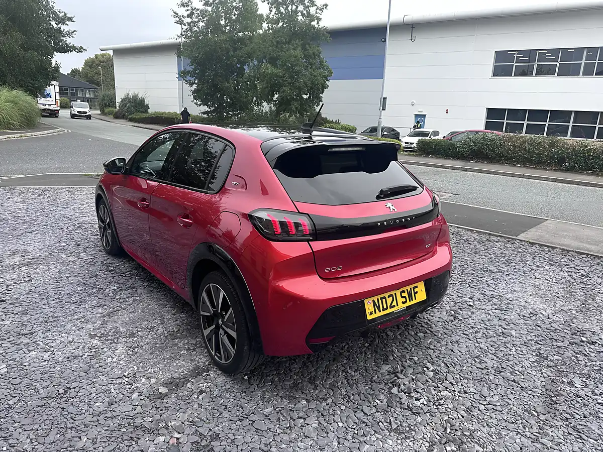 Used 2021 Peugeot 208 GT Red - Interior and Exterior details 7