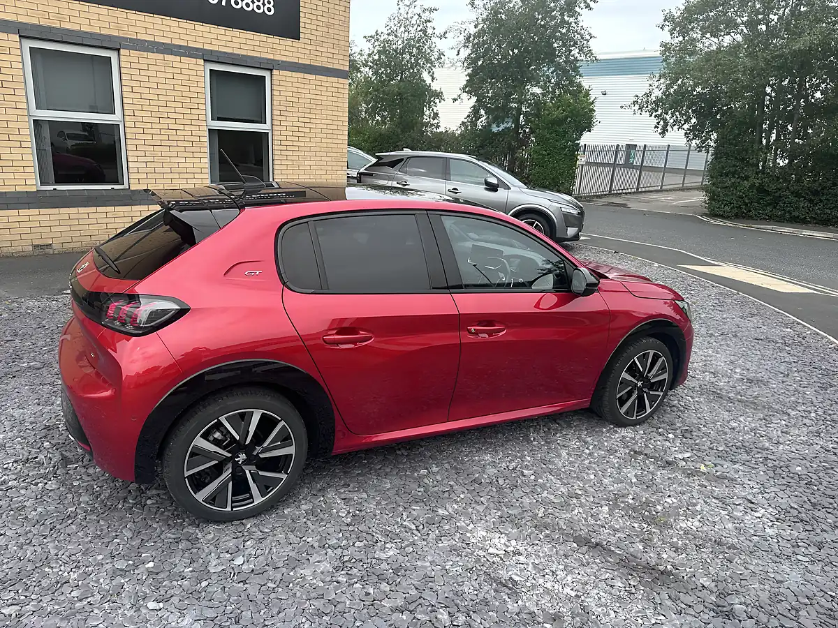 Used 2021 Peugeot 208 GT Red - Interior and Exterior details 8