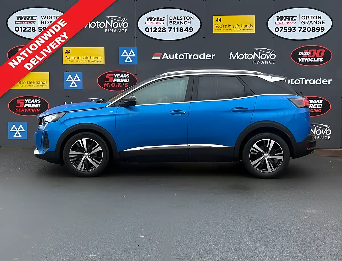Used 2021 Peugeot 3008 GT Blue - Interior and Exterior details 2