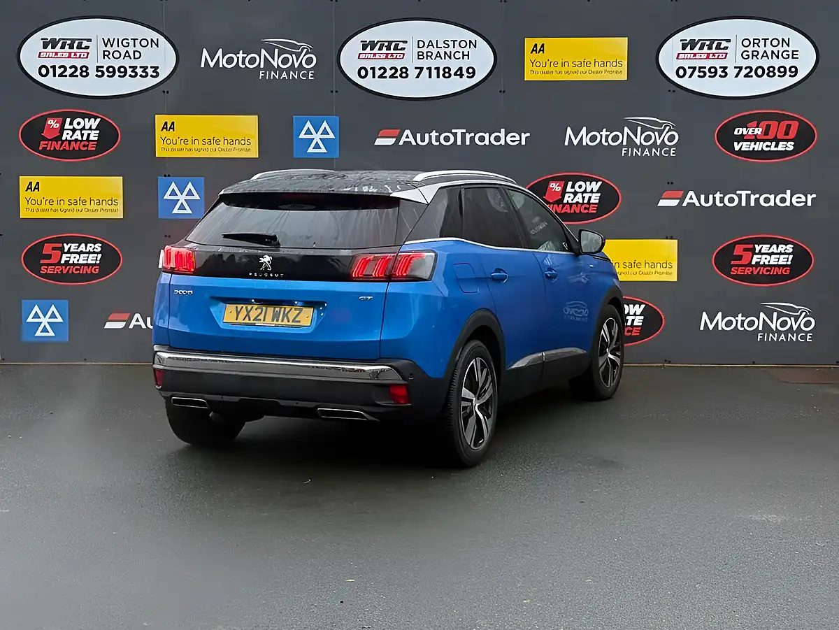 Used 2021 Peugeot 3008 GT Blue - Interior and Exterior details 6