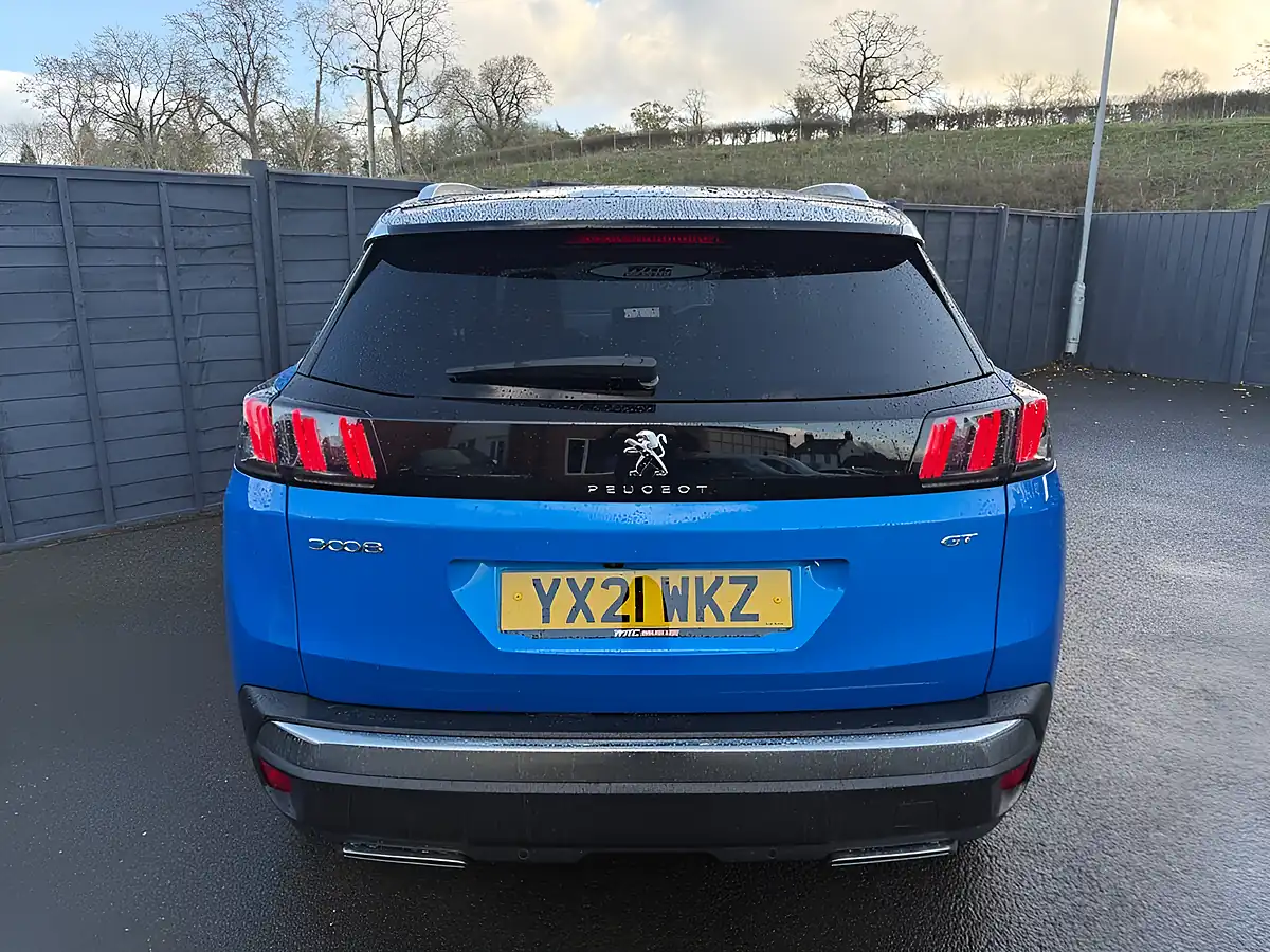 Used 2021 Peugeot 3008 GT Blue - Interior and Exterior details 7