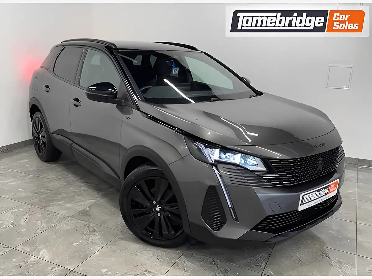 Used 2021 Peugeot 3008 GT Grey - Front View