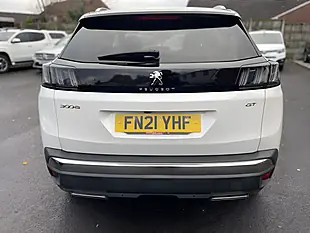 Used 2021 Peugeot 3008 GT White - Interior and Exterior details 6