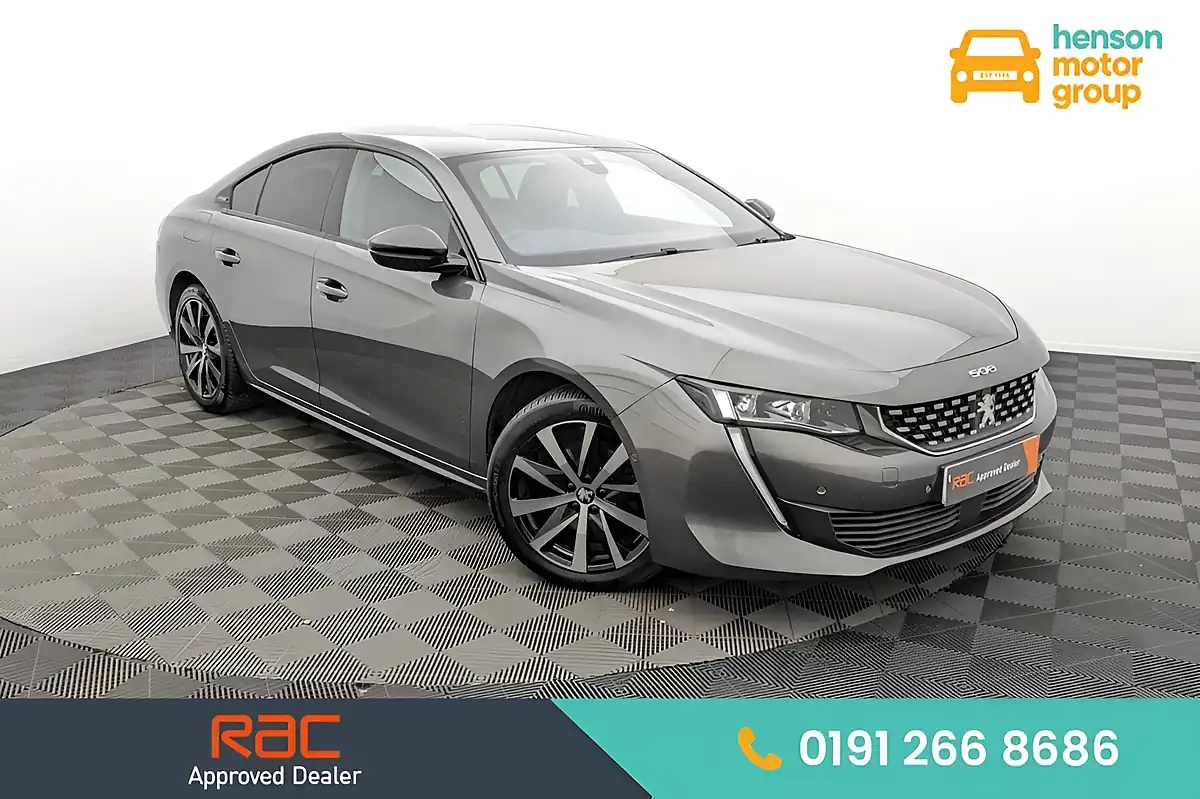 Used 2021 Peugeot 508 GT Line Grey - Front View